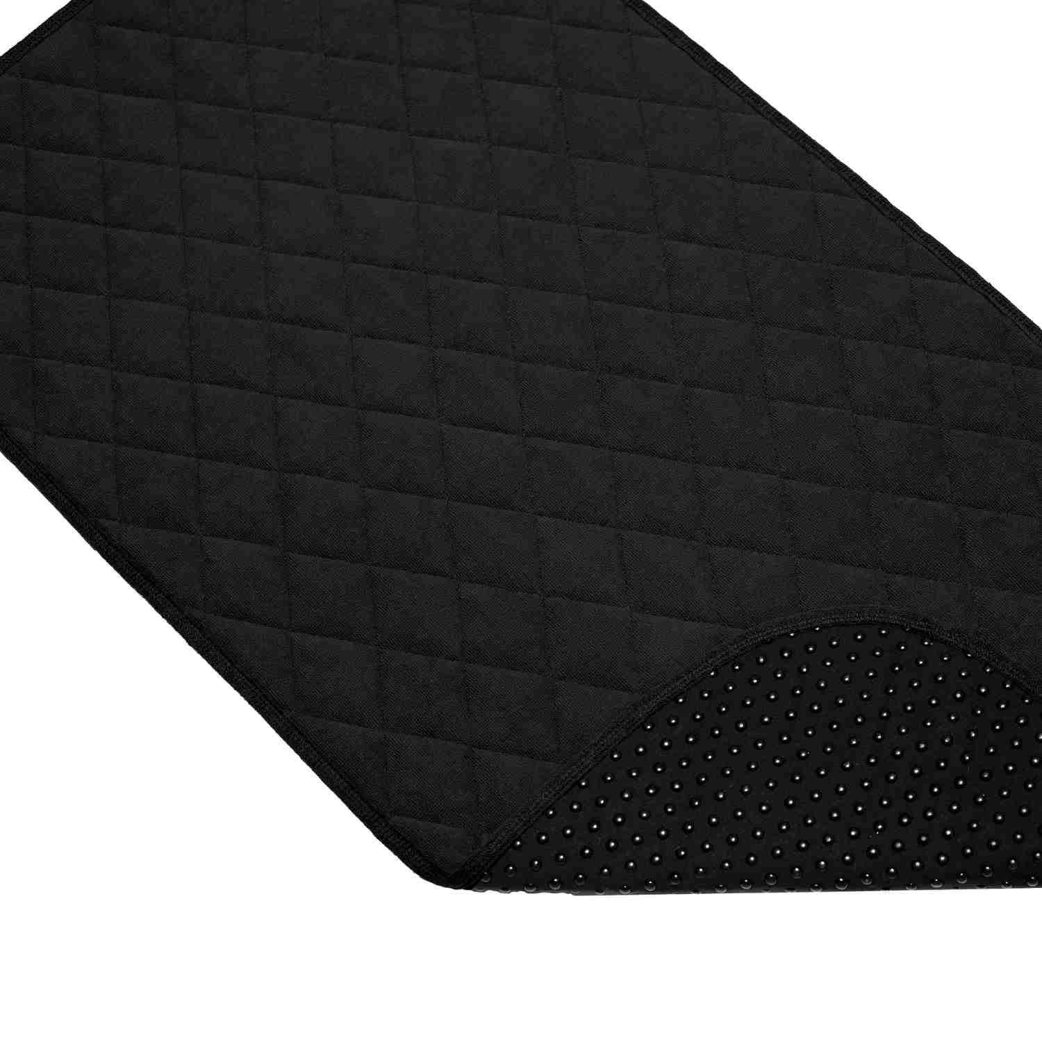 Inkontinenz Sitzauflage XL mit Anti-Rutsch-Noppen 40x90 cm - schwarz